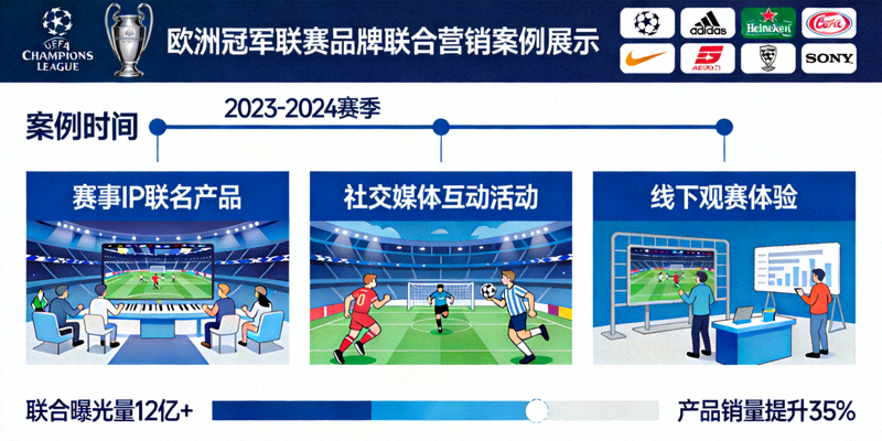 欧洲冠军联赛品牌联合营销案例展示